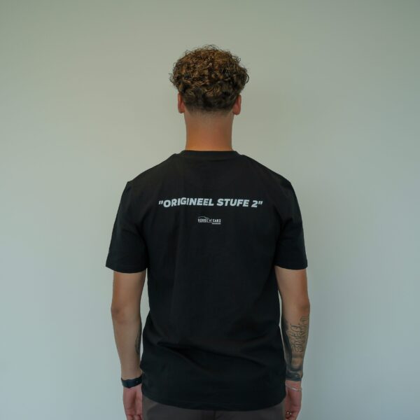 T-shirt "Origineel Stufe 2" - Zwart