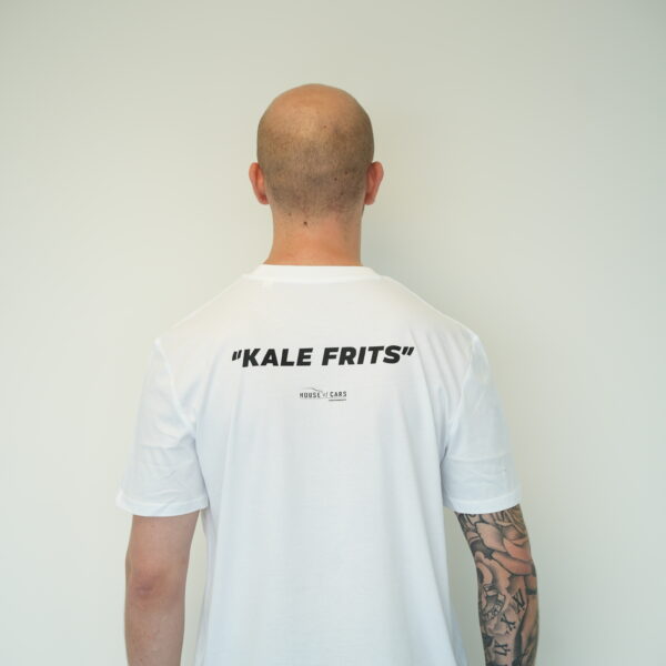 T-shirt "Kale Frits" - wit
