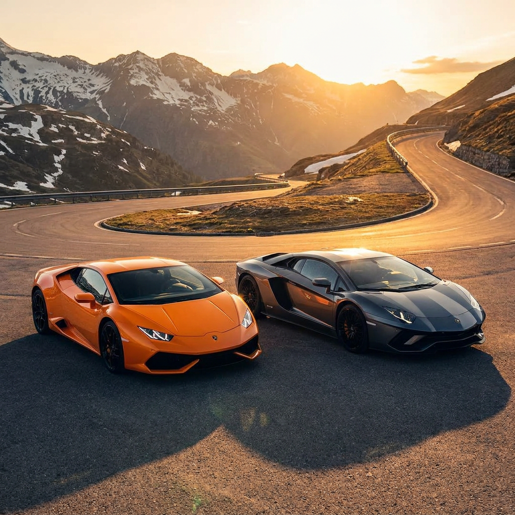 Lamborghini Huracán vs Aventador