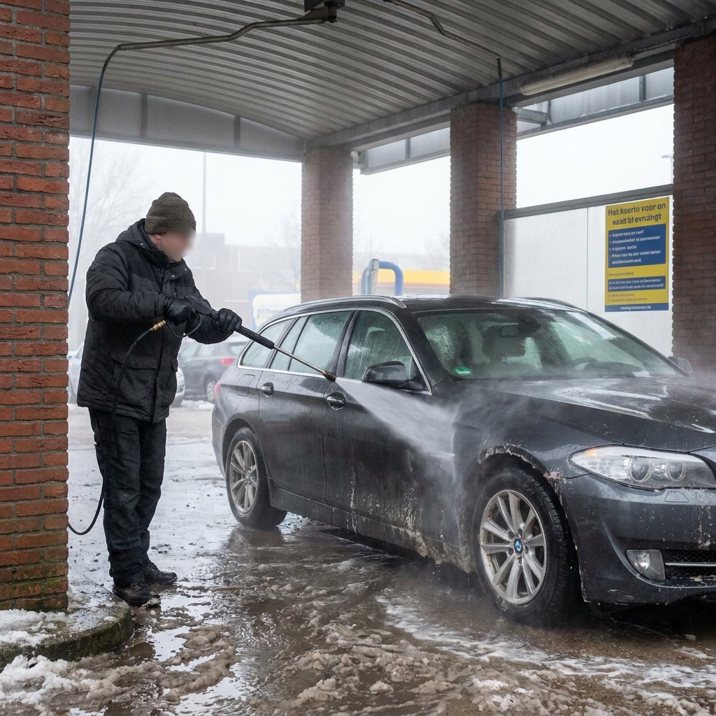 Autolak beschermen tegen pekel