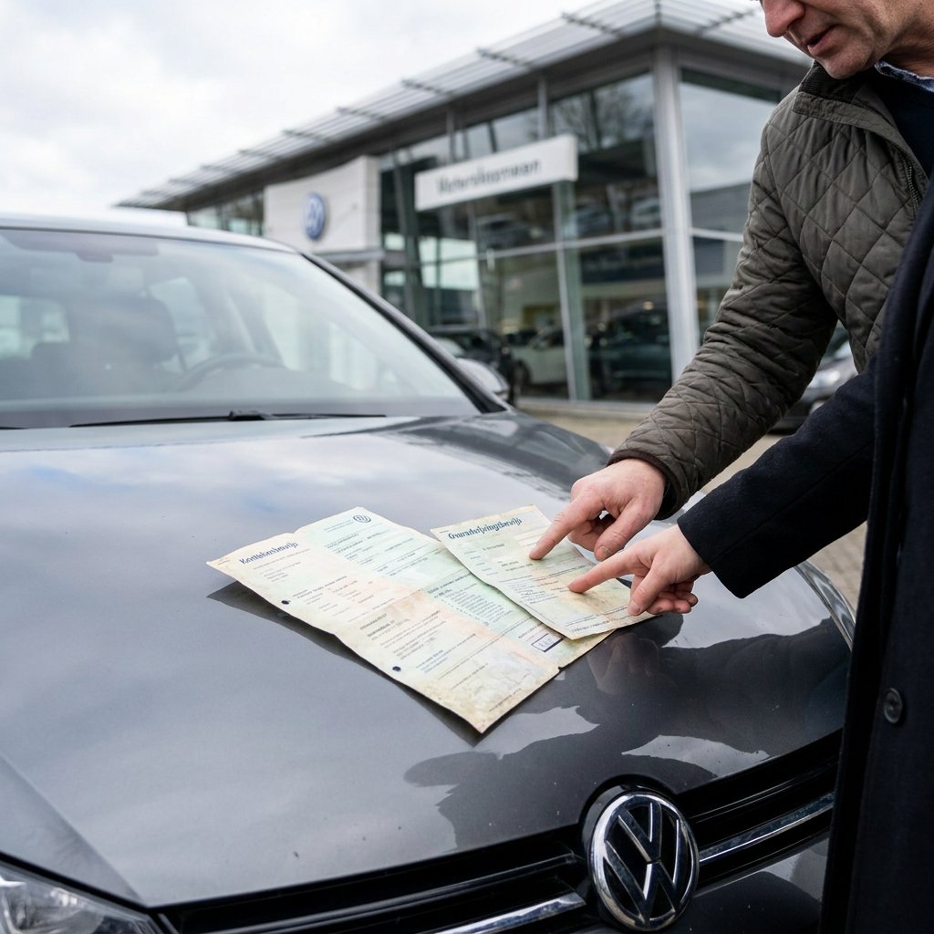 Papieren auto verkopen